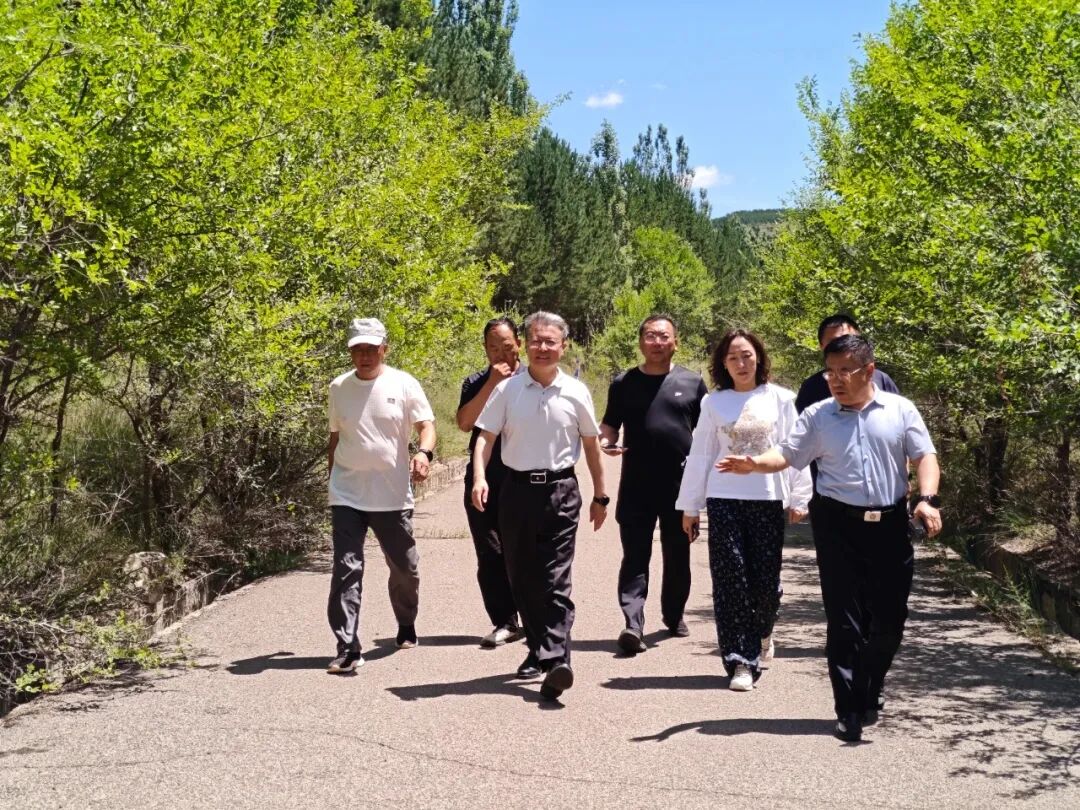 马占文深入杀虎口风景名胜区调研防汛工作